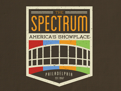 Spectrum T-Shirt Design basketball clothing logo philadelphia sports t shirt design worn