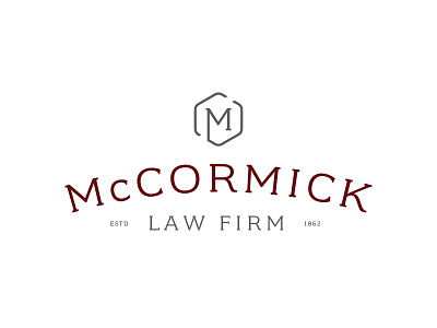 McCormick Law Firm Logo Design - Alt corporate branding law law firm lawyer logo logo design typography williamsport