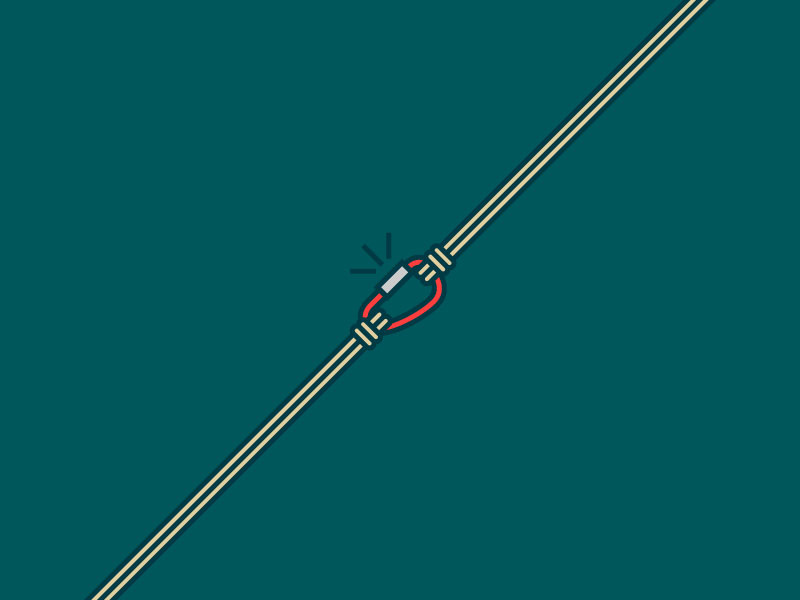 Link the ropes! by Deivid Sáenz on Dribbble