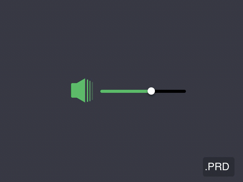 Volume Control Principle 4/100 by Charlie on Dribbble