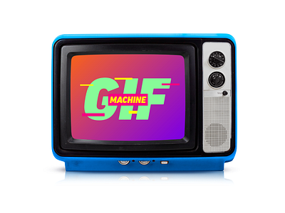 Gif Machine identity internet logo motion