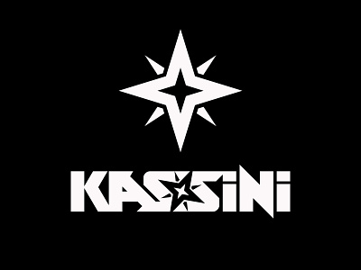 KASSINI band cassini kassini lettering logo logotype rock band star