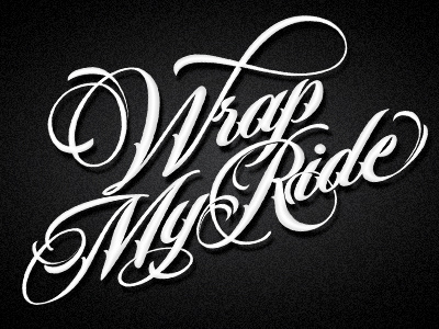 WrapMyRide lettering