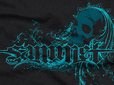 Sammet merch illustration illustration merch sammet skull