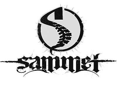 Sammet band logo band emblem logotype metal sammet