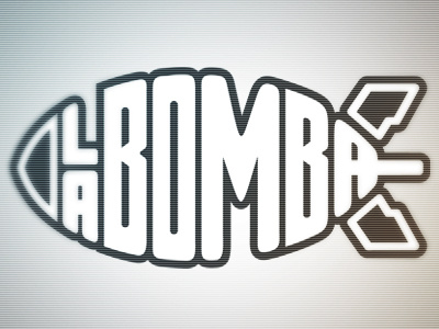 La Bomba logo bomba chek logo logotype mister