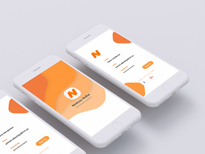 sign up page android ios minimal mobileapp signup ui ux