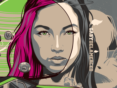 Speedqueen aseo illustration vectors