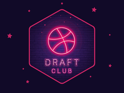 Draft Club For Designer 2018 casino club designer dribble mac mule neon star sticker