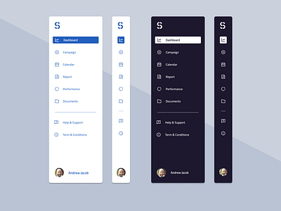 Side Nevigation dark theme dashboard design design enterprise ux sidebar navigation ui ux visual web webdesign