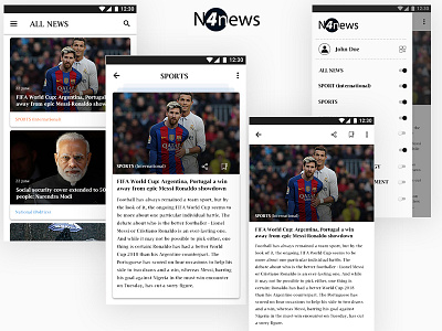 N4news Personalized customized feeds news app