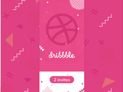 Dribbble Invite design dribbleinvite invite2