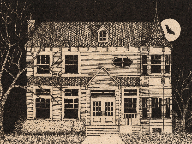 Haunted House by Jonathan Pratt on Dribbble