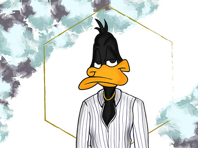 Daffy Duck daffy duck disney graphic design illustration