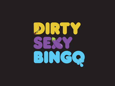 Dirty Sexy Bingo bingo branding event logo sex