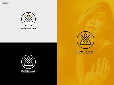 shane_creative | Minimalist Logo Design - Jewels Mashly Logo 3d logo