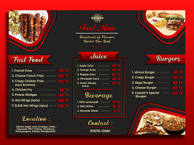 Menu Card