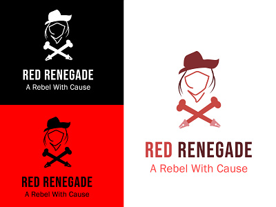 Red Renegade | logo Design 3d animation app branding design designing graphic design illustration logo motion graphics product design typography ui vector