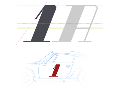 Racing Livery Font
