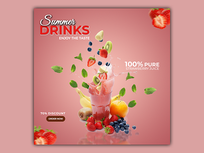 Summer DRINKS 
Enjoy the taste