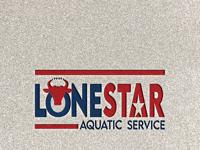 Aquatic Service design illustration logo design
