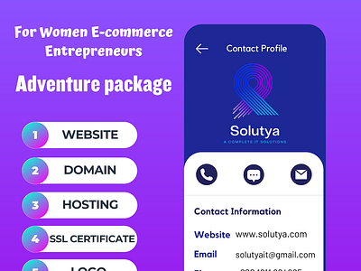 For women E-commerce enterpreneurs