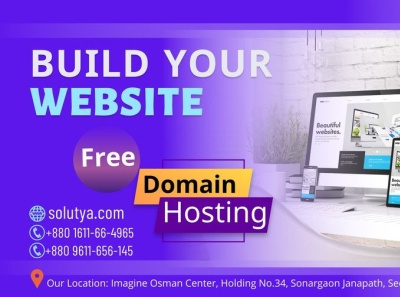 Build your website from Solutya and get premium services