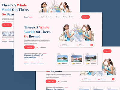 Travel Agency - Landing Page