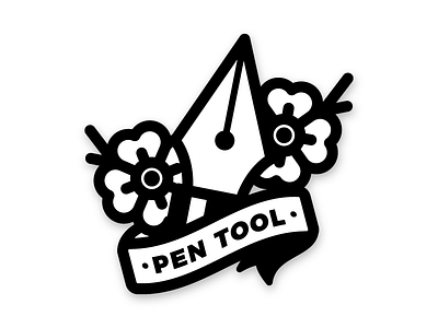 Pen tool american black illustrator ilustrador lineart pentool tattoo tool traditional white