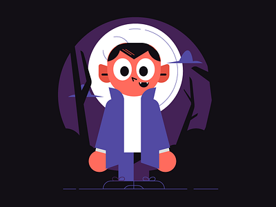 Halloweeen characterdesign illustration illustrator stickermule