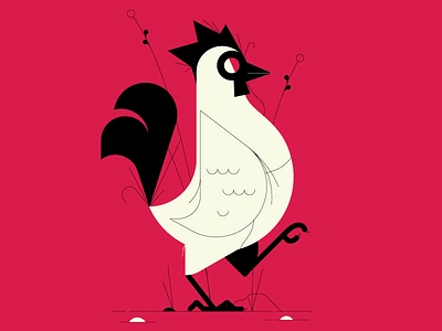 Somos Gallitos adobe ilustrator design farm flat gallo illustration illustrator rooster