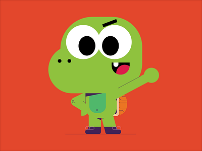 Tortuguita character characterdesign design flat illustration illustrator vector