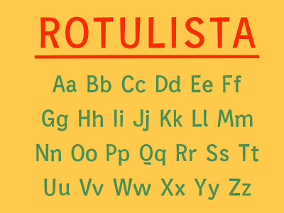 Rotulista — Free Font Inspired By Mexican Sign Painting