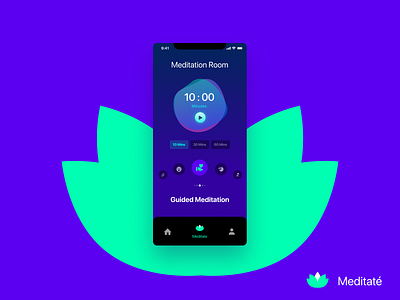 Meditate - A simple meditation app