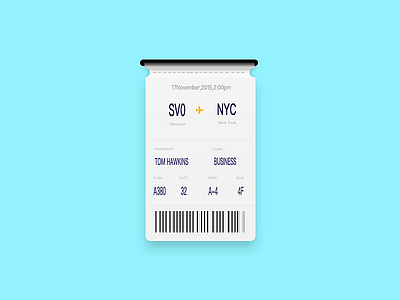 passenger ticket