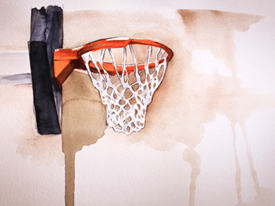 Jordan dunk basket color drawing dunk jordan paint painting sketch splash watercolor