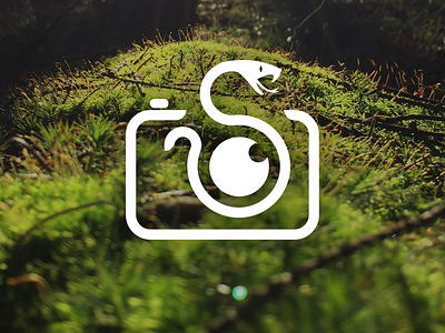 Snake Photography Logo logo minimal photography snake