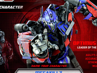 Transformers: Battle For The Allspark 2 art direction design
