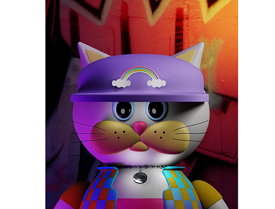 Cool 3d cat 3d