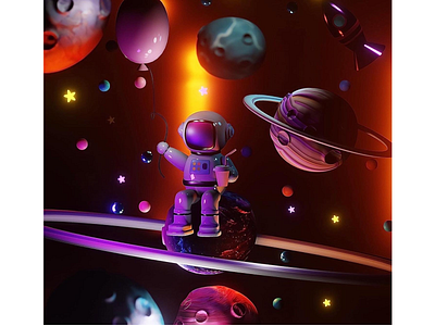 Space party 3d