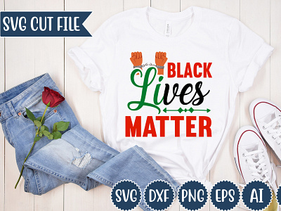 Black Lives Matter svg Design