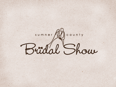 Sumner Co. Bridal Show Logo Final bridal logo script vector weddings