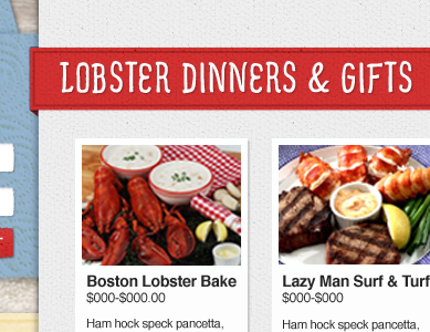 lobsteranywhere.com homepage section