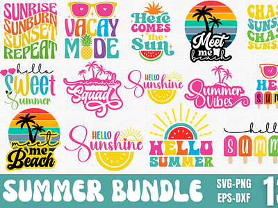 Summer SVG Bundle