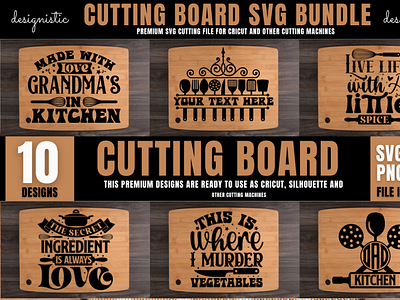 Cutting Board SVG Bundle