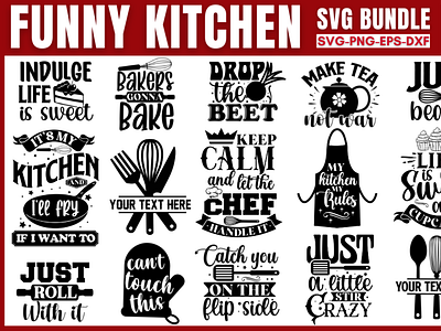 Kitchen SVG Bundle