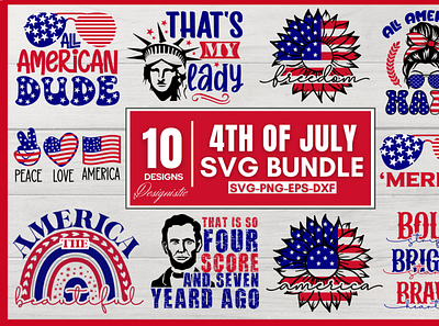 4th of July Vector Bundle graphic design
