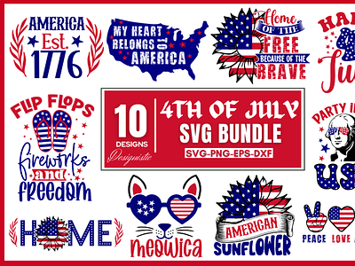 4th of July SVG Bundle