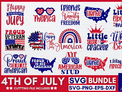 4th of July SVG Bundle