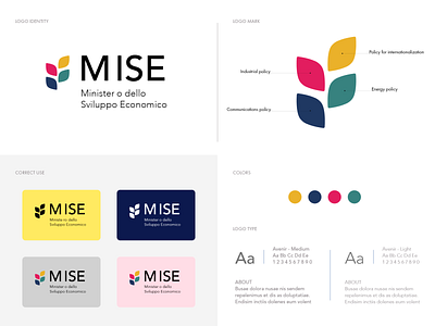 Logo MISE adobe adobe illustrator branding color palette creative creativity design graphic graphicdesign logo mark tree type vector